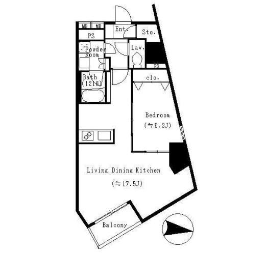 レジデンス本郷アコマ間取り図