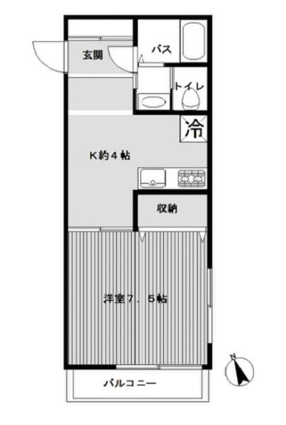 アークヒルズ白山間取り図