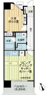 ライオンズシティ御茶ノ水間取り図
