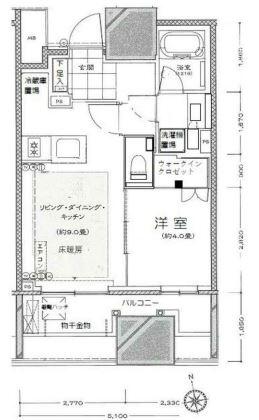 ディアナコート文京本郷台間取り図