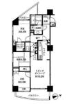 イトーピア千駄木ストーリア 間取り図