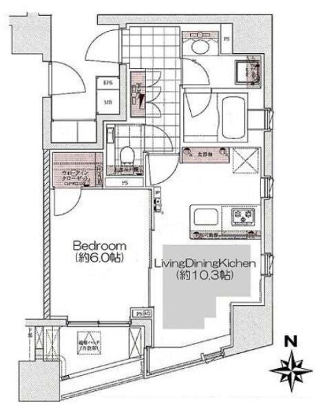 パークハウス本郷三丁目アーバンス間取り図