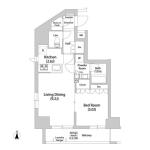 Brisa本郷真砂 間取り図
