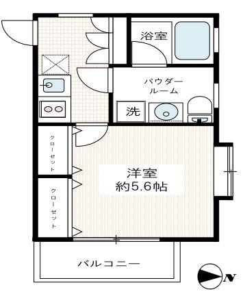 VIVRE本郷（ヴィーヴ本郷） 901号室 間取り図