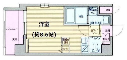 ガーラ本郷三丁目間取り図