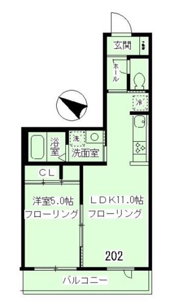 THE RESIDENCE間取り図