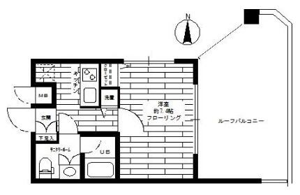 ステージファースト白山II間取り図