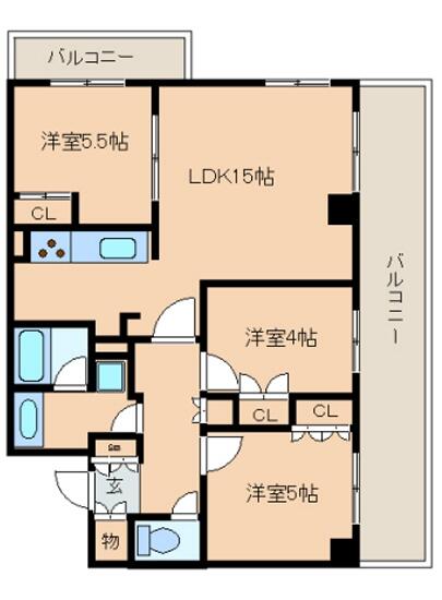 レジディア文京音羽間取り図