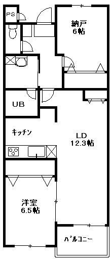 クレインズテラス間取り図