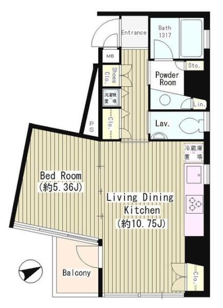 ヒルクレスト御茶ノ水間取り図