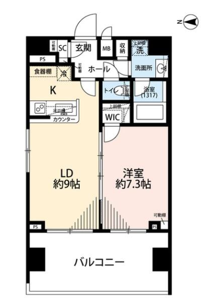 プレール・ドゥーク文京湯島間取り図