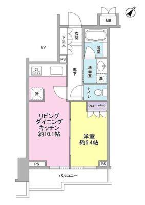 サンピエス根津間取り図