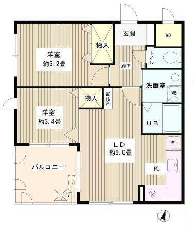 目白台ガーデン間取り図