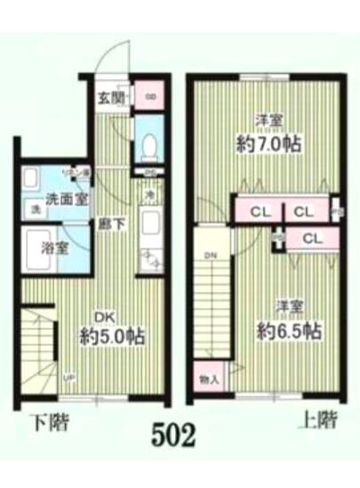 スタンズ神楽坂間取り図