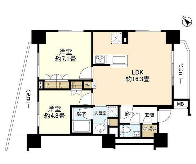 プレシス文京小石川　静穏の杜間取り図