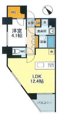 イニシア文京根津間取り図