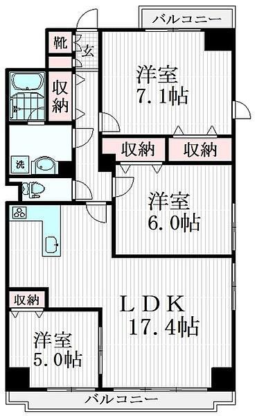 リーラ文京本駒込間取り図