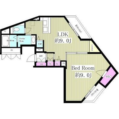 ルネサンスコート文京江戸川橋間取り図