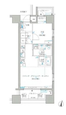 アトラス白山ホワイトヒルズ間取り図