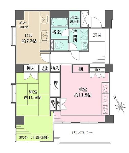 ヴェラハイツ小石川間取り図