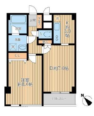 パークスクエア文京千石間取り図