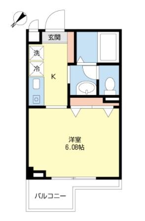 プラティーク白山間取り図