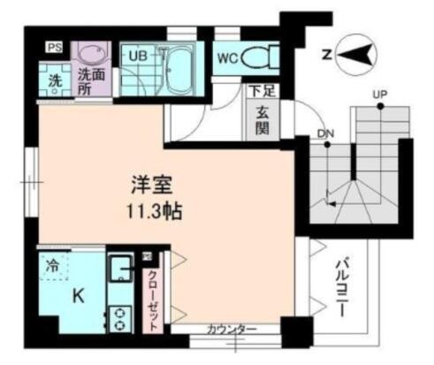 リヴェール睦白山間取り図