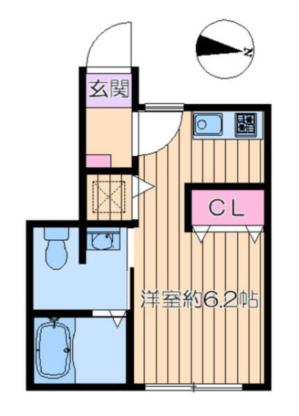 ラメール飯田橋間取り図