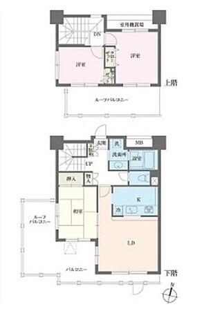 本駒込Kマンション間取り図