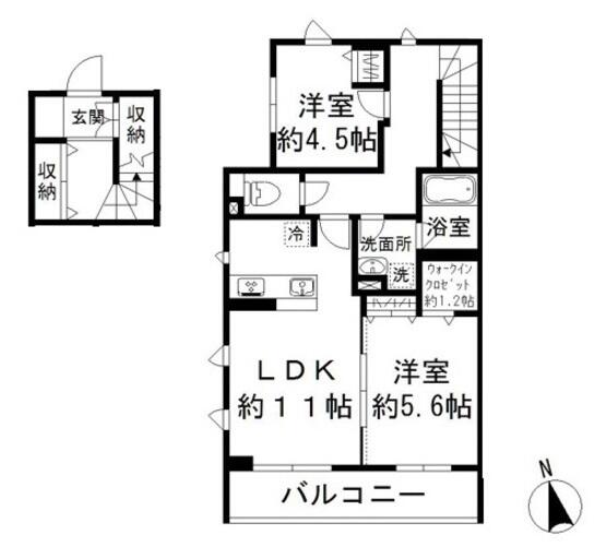 小日向テラスハウス間取り図