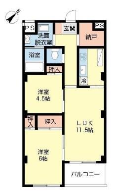 メゾン・シャルマン間取り図