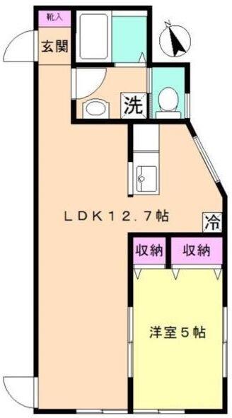 チャルテ茗荷谷間取り図