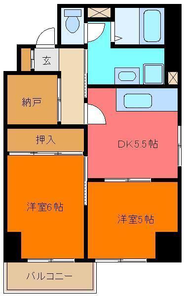 本郷ハイホーム間取り図