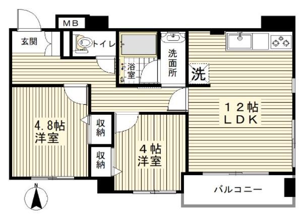 ハイツTAKA間取り図