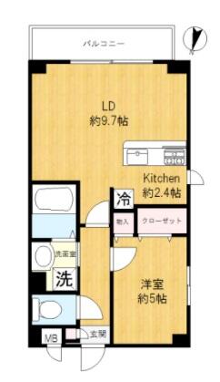 ヴィラージュ藍染間取り図