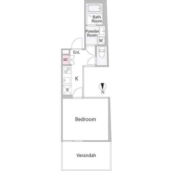 プラティーク文京目白台 302号室 間取り図