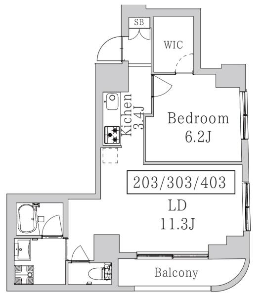 GranDuo小石川間取り図