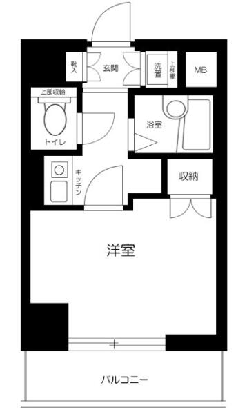 エクセリア茗荷谷間取り図