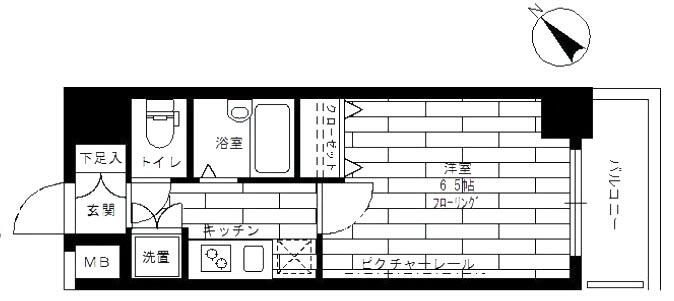 ステージファースト神楽坂間取り図