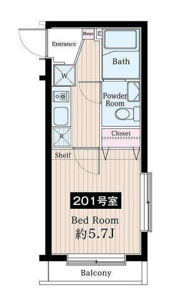 コンフォート白山間取り図