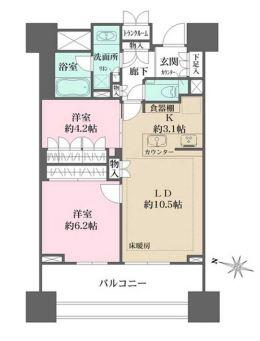 ザ・パークハウス本郷間取り図