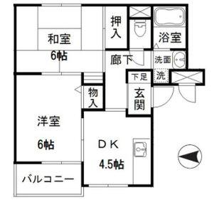 アビタシオンやよい間取り図