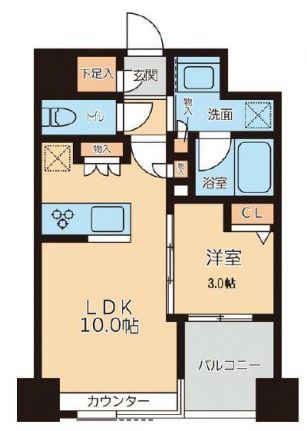 グランカーサ文京千石間取り図