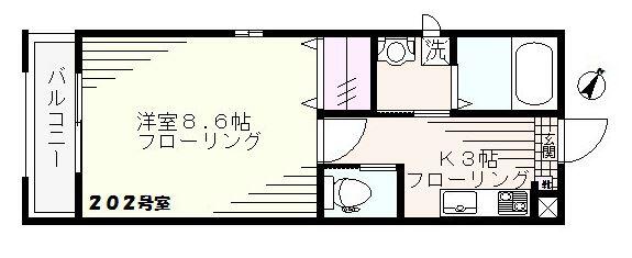 ドエル春日間取り図