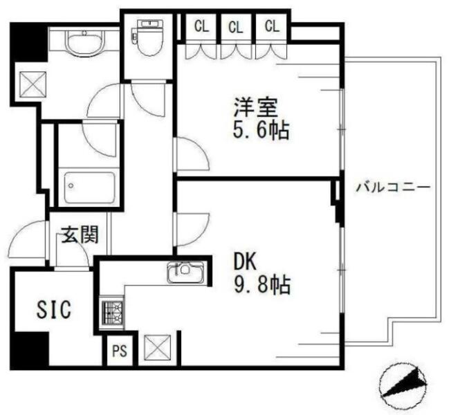 アトラスタワー小石川間取り図