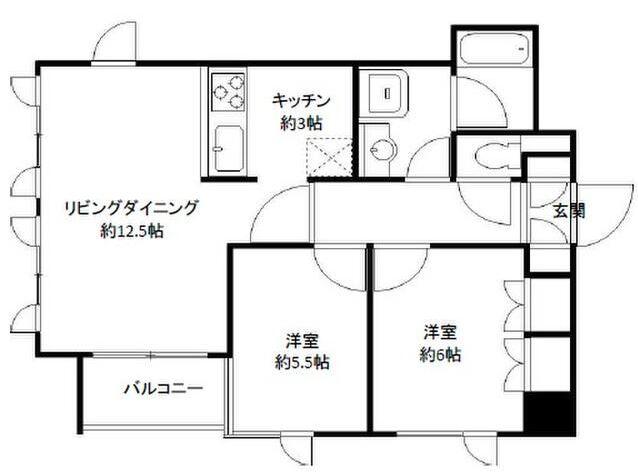 フォルテ小石川間取り図