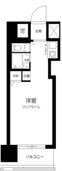 東急ドエル・アルス白山間取り図