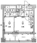 パークプリエ神楽坂 間取り図