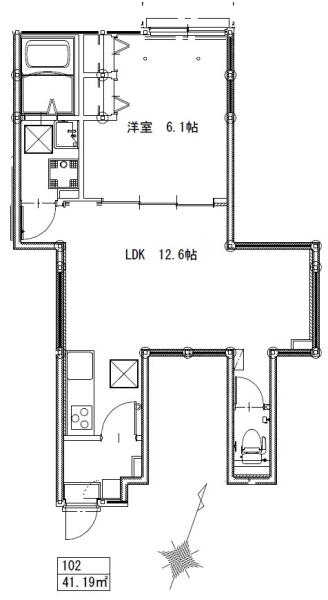 ソルナクレイシア大塚間取り図