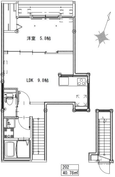 ソルナクレイシア大塚間取り図
